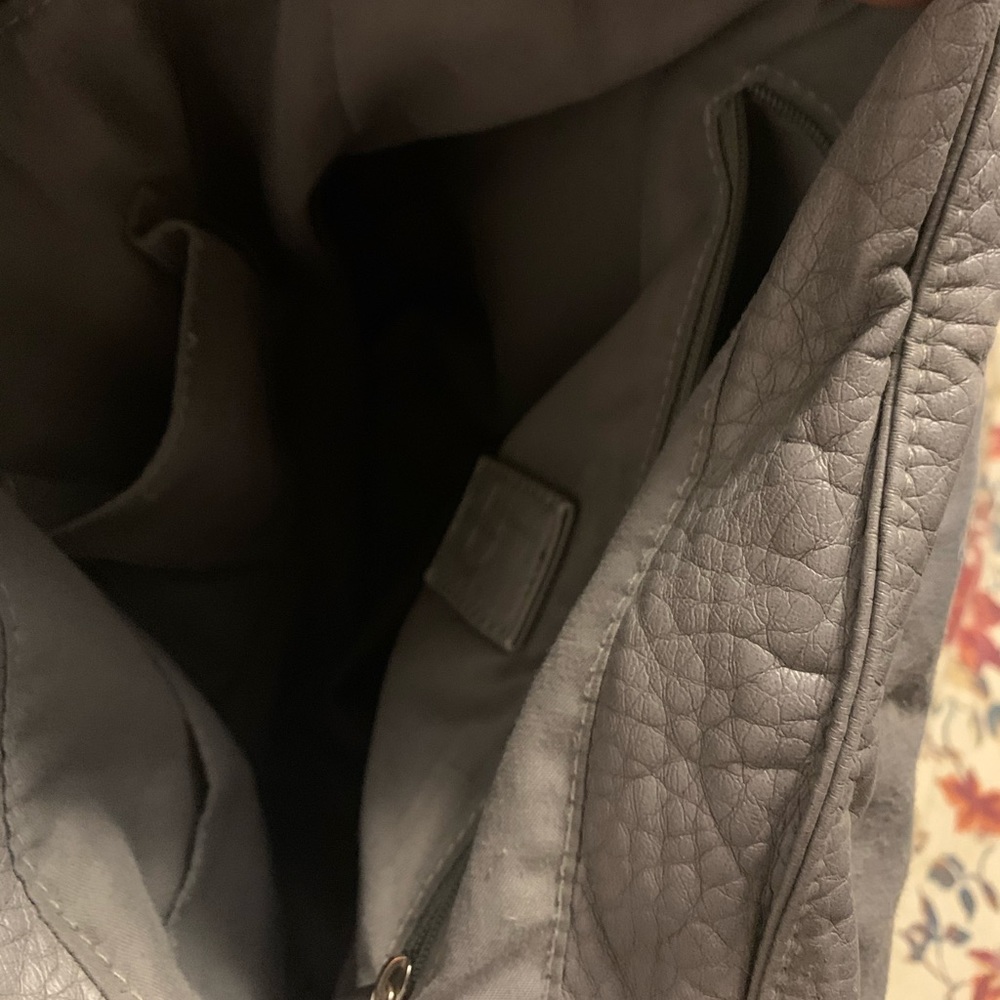 Gray purse